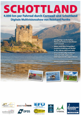 Filmplakat Schottland - 4.000 km per Fahrrad durch Cornwall und Schottland